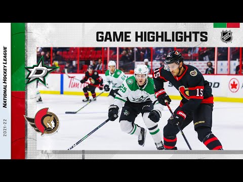 Stars @ Senators 10/17/21 | NHL Highlights