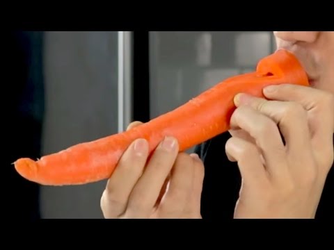 How to make carrot whistles!