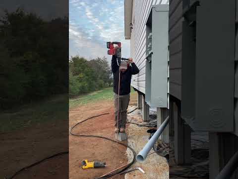 How to install ground rod the easy way￼