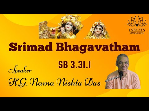 Srimad Bhagavatam 3.31.1 | 08:00 AM English