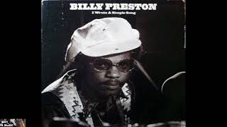 Billy Preston ~ I Wrote A Simple Song