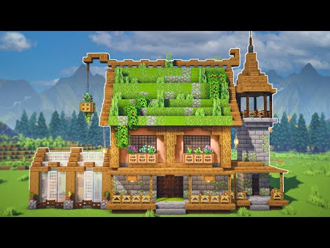 Ultimate Minecraft Fantasy House Build Tutorial
