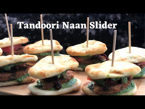 INDIAN PARTY APPETIZER RECIPE ~ TANDOORI NAAN SLIDER ~ INDIAN VLOGGER IN USA ~ Ami's Lifestyle
