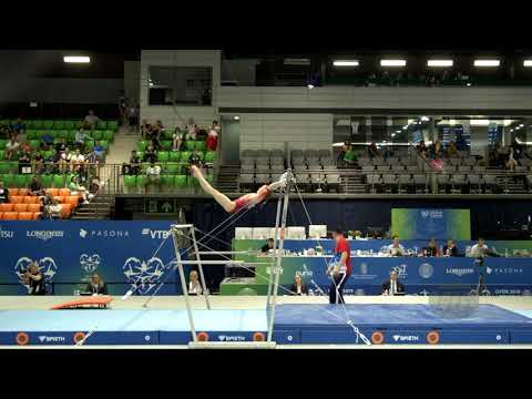 URAZOVA Vladislava (RUS) - 2019 Artistic Junior Worlds, Gyor (HUN) - Qualifications Uneven Bars