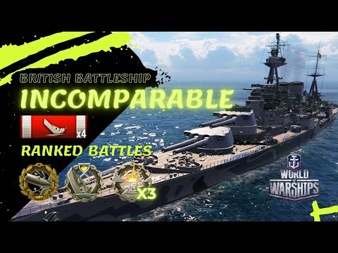 The Unstoppable INCOMPARABLE:  Dominate the Battles with Battleship INCOMPARABLE World of Warships