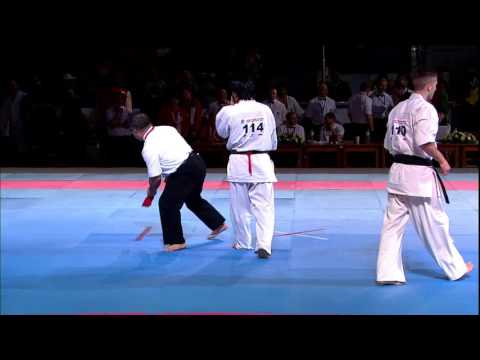 Dawid Ozga (GB) v Hojat Samehzada (Afghanistan) -70KG Quarter Final KWU World Championship