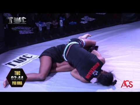 TWC Professional MMA November12th 2016 Alyse Anderson  VS Tushara Veerella