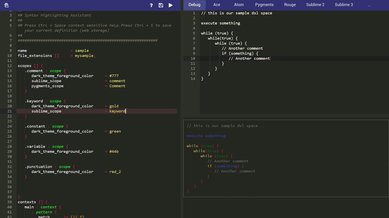 Syntax Highlighting With Iro