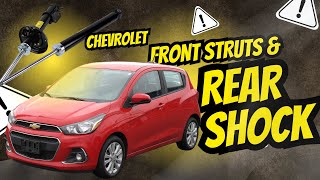 2016-2022 Chevrolet Spark Front Struts & Rear Shock Replacement Step-by-Step