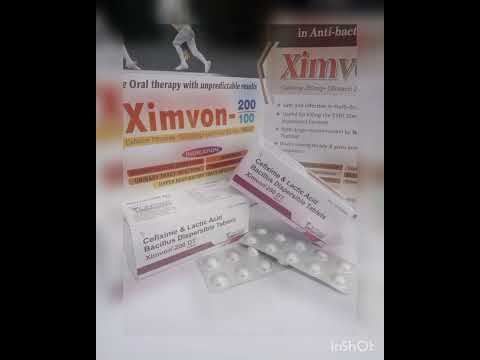 Ximvon - o cefixime ofloxacin tablet+ lb, 200+200