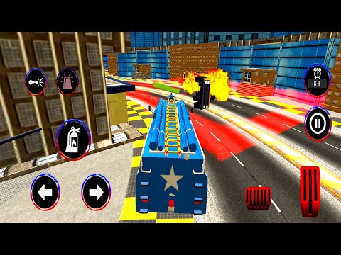 Police Ambulance Fire Truck Simulator 2021 - Android gameplay #2