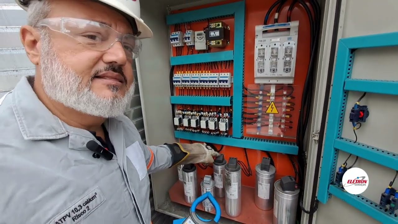 Manutenção corretiva no banco automático de capacitores