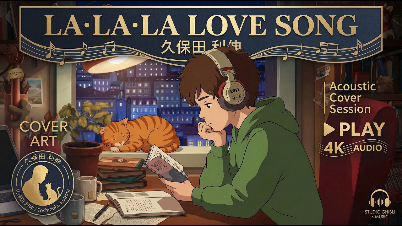 LA・LA・LA LOVE SONG / 久保田利伸 (1989 Vintage Tape Cover)