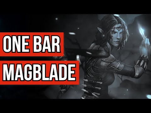 ESO Solo PVE Magicka Nightblade Build - SIPHONER - The Unique ONE BAR Solo Magblade Build for ESO!