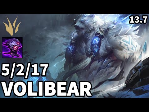 Volibear Jungle vs Gragas - EUW Master | Patch 13.7
