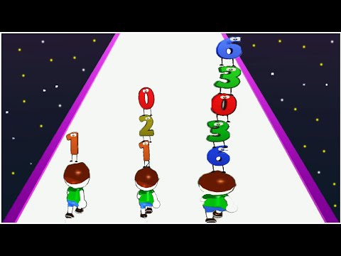 Digit Run ! - Gameplay Walkthrough - Levels 1-20