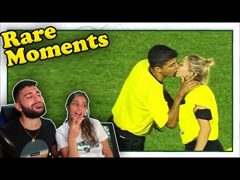 Americans Reacts To Rare Moments of Referees In Football!