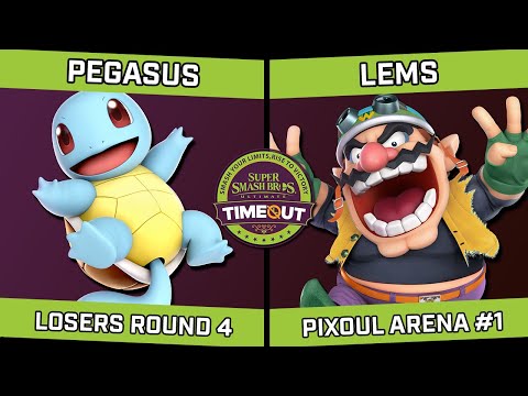 Pegasus (Pokemon Trainer) vs Lems (Wario) - Pixoul Gaming Arena #1