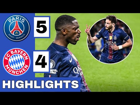 🔵PSG vs Bayern Munich (5-4) Extended HIGHLIGHTS | UEFA Champions League Semi-Finals