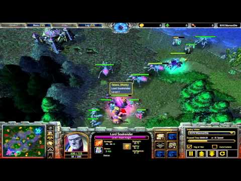 Warcraft 3 Cast : Ted (Ud) vs Cechi (Ud) on Amazonia