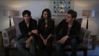 ITV2 interview part 1: Nina Dobrev, Paul Wesley et Ian Somerhalder