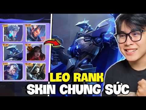 VUX MỘT NGÀY LEO RANK VỚI TẤT CẢ SKIN SS CHUNG SỨC TRONG LIÊN QUÂN MOBILE
