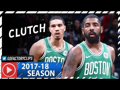 Kyrie Irving 21 Pts & Jayson Tatum 14 Pts Full Highlights vs Nets (2018.01.06) - Tatum CLUTCH Plays!