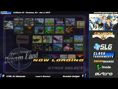 Collision XI - CTRL The Moon vs Swedish Delight - SSBM