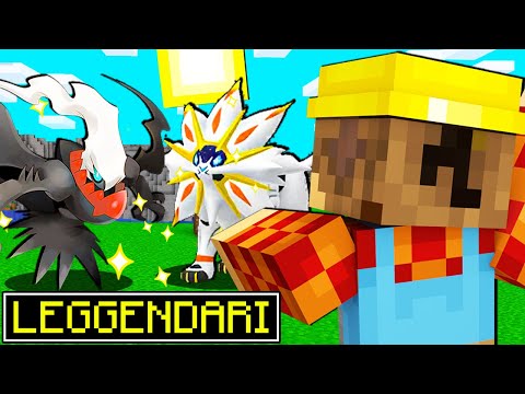CATTURO DUE POKEMON LEGGENDARI SU MINECRAFT! - Pixelcraft EP.31