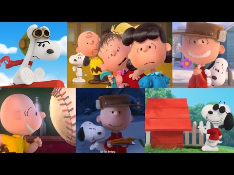 The Peanuts Movie Commercials Compilation All Snoopy, Charlie Brown Ads Review