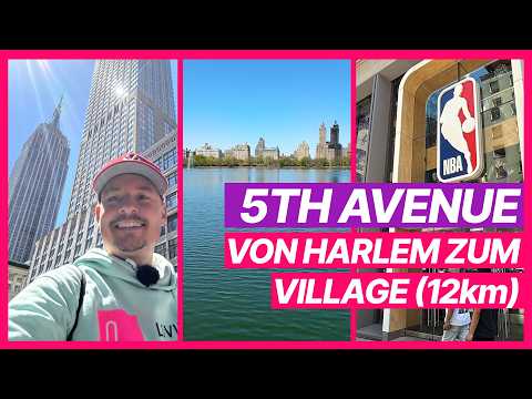 Ich bin die GESAMTE 5th Avenue in New York gelaufen (12km)