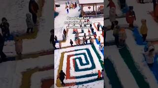 5 fun and creative snow activities that you could do with your kids #funny #trending #tiktok #kids