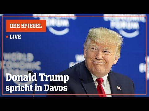 Livestream: Donald Trump spricht beim Weltwirtschaftsforum in Davos  | DER SPIEGEL