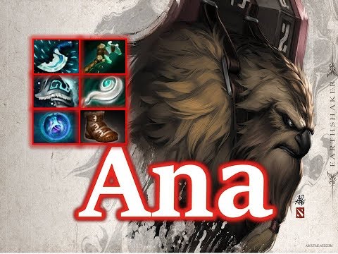 Dota 2 Heros HOW TO PLAY Earthshaker Mid Lane By Ana Gameplay Highlights