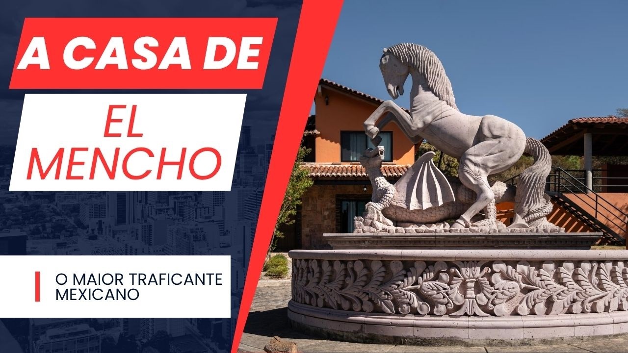 A religião dos narcotraficantes mexicanos - A casa de "El Mencho", o maior traficante mexicano