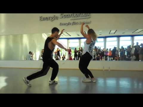 pedro y giusy salsa con rumba y afro timba paradies 01.10.2016