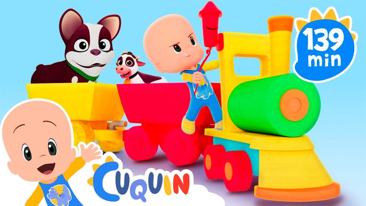 GRANDE E PEQUENO | Aprenda com o Trem Colorido do Cuquín e mais vídeos educativos para crianças