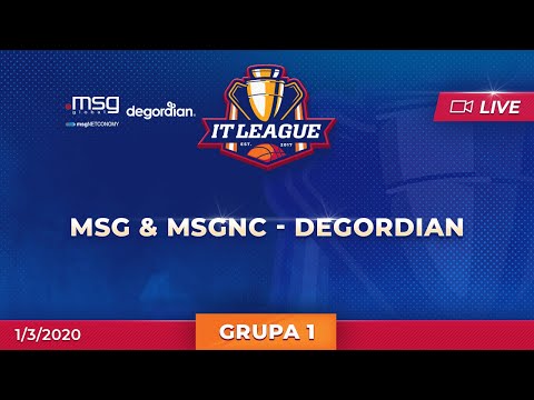 IT LIGA, 12. KOLO, GRUPA 1,  MSG&MSGNC - DEGORDIAN