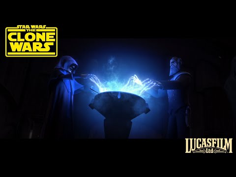 Star Wars The Clone Wars: Darth Sidious & Count Dooku Talking about Yoda