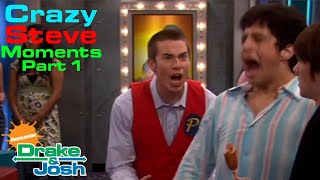 Drake &amp; Josh Crazy Steve moments - Part 1