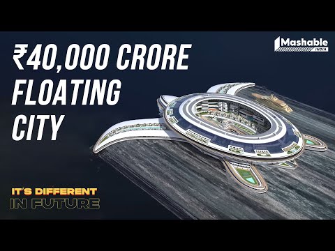 This floating turtle shaped city construction will cost ₹40000 Crore | It's Different In Future EP17