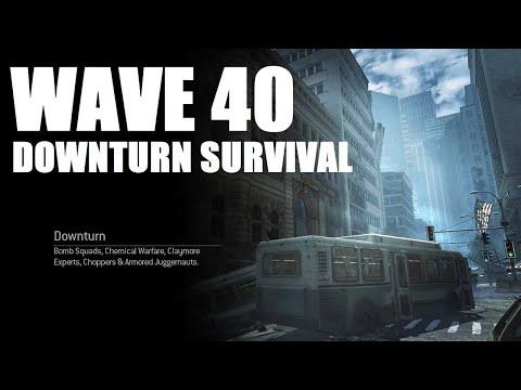 Mw3 Downturn Solo Survival Wave 40 Modern Warfare 3