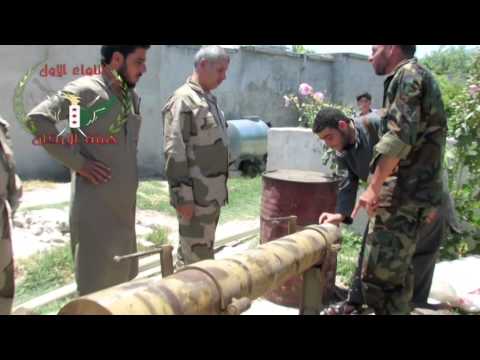 زيارة تفقدية لرئيس هيئه الاركان العميد الركن عبد الاله البشير لجبهات ريف حماه الشمالي الغربي