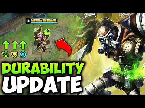 THE DURABILITY UPDATE JUST SAVED LEAGUE OF LEGENDS!! (SINGED IS EXTRA TANKY) - Patch 12.10