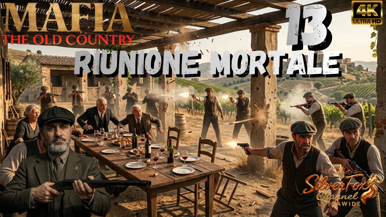 MAFIA THE OLD COUNTRY - 13 - RIUNIONE MORTALE - GAMEPLAY ITA - PC - PS5 - ULTRAWIDE - 21:9 - 4K
