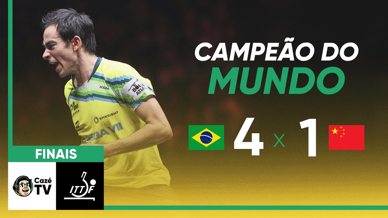 HUGO CALDERANO MAKES HISTORY AND IS THE TABLE TENNIS WORLD CUP CHAMPION | HIGHLIGHTS