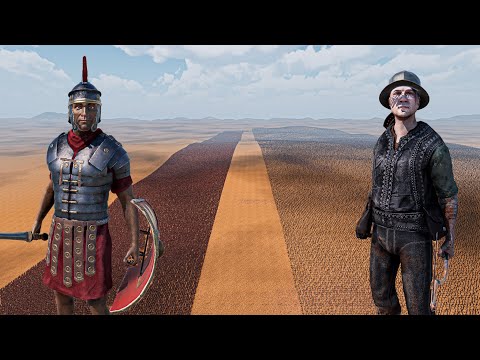 200.000 ROMANS vs 500.000 ARCHERS - Ultimate Epic Battle Simulator 2 UEBS 2