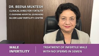 Male Infertility - Treatment of Infertile Male with No Sperms in Semen