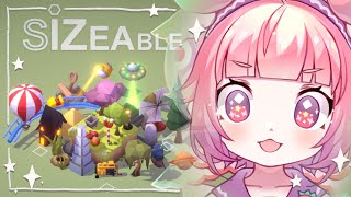 【Sizeable】なんかかわいいパズルゲームみつけちゃったからやってみる🍓