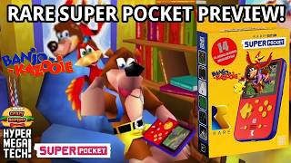 RARE Edition Super Pocket Preview - 14 Games Including Banjo Kazooie!